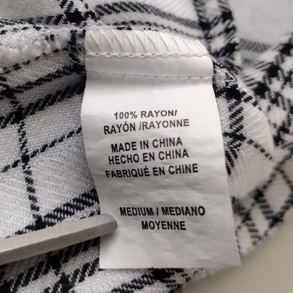 Rails Women's Britt Sleeveless Plaid Button Down Shirt Top Size M - Picture 13 of 14